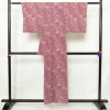 小紋 正絹 古典柄 袷仕立て 身丈152.5cm 裄丈65cm リサイクル着物 着物 紫・藤色_画像2