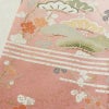 訪問着 美品 落款入り 正絹 花柄 袷仕立て 身丈170.5cm 裄丈68cm リサイクル着物 着物 箔 入学式 卒業式 七五三 お宮参り フォーマル ピンク_画像10