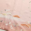 訪問着 美品 落款入り 正絹 花柄 袷仕立て 身丈170.5cm 裄丈68cm リサイクル着物 着物 箔 入学式 卒業式 七五三 お宮参り フォーマル ピンク_画像12