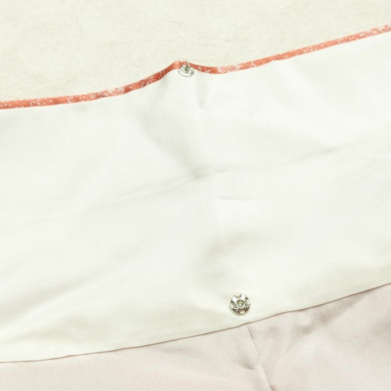 付け下げ 良品 金駒刺繍 正絹 古典柄 袷仕立て 身丈159cm 裄丈65cm リサイクル着物 着物 箔 共八掛 金彩 入学式 卒業式 七五三 お宮参り フォーマル ピンク_画像19