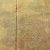 小紋 付下小紋 正絹 流水・波柄 袷仕立て 身丈155.5cm 裄丈64.5cm リサイクル着物 着物 黄・黄土色_画像6
