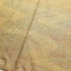 小紋 付下小紋 正絹 流水・波柄 袷仕立て 身丈155.5cm 裄丈64.5cm リサイクル着物 着物 黄・黄土色_画像13