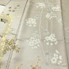 訪問着 金駒刺繍 一つ紋付き 正絹 古典柄 袷仕立て 身丈160cm 裄丈62.5cm リサイクル着物 着物 刺繍 箔 入学式 卒業式 七五三 お宮参り フォーマル グレージュ グレー_画像5