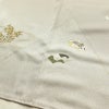 訪問着 金駒刺繍 一つ紋付き 正絹 古典柄 袷仕立て 身丈160cm 裄丈62.5cm リサイクル着物 着物 刺繍 箔 入学式 卒業式 七五三 お宮参り フォーマル グレージュ グレー_画像11