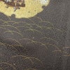 訪問着 美品 正絹 風景柄 袷仕立て 身丈167cm 裄丈67cm リサイクル着物 着物 箔 金彩 入学式 卒業式 七五三 フォーマル 茶_画像9