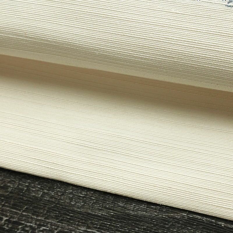 名古屋帯 太鼓柄 正絹 幾何学柄・抽象柄 松葉仕立て なごや帯 リサイクル帯 帯 モダン 紬地 白_画像8