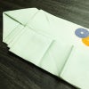 名古屋帯 太鼓柄 正絹 花柄 名古屋仕立て なごや帯 リサイクル帯 帯 箔 銀彩 シンプル 菊 緑・うぐいす色_画像21