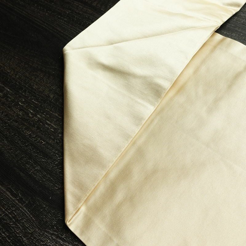 名古屋帯 太鼓柄 良品 正絹 その他の柄 名古屋仕立て なごや帯 リサイクル帯 帯 シンプル クリーム_画像19