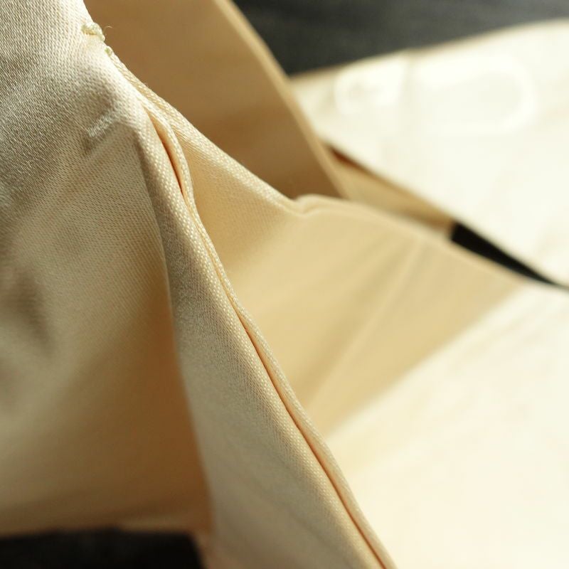 名古屋帯 太鼓柄 良品 正絹 その他の柄 名古屋仕立て なごや帯 リサイクル帯 帯 シンプル クリーム_画像20