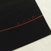 名古屋帯 草木手染 太鼓柄 美品 縮緬 正絹 幾何学柄・抽象柄 名古屋仕立て なごや帯 リサイクル帯 帯 モダン 黒_画像17