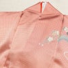 訪問着 美品 綸子 伊達衿付き 金駒刺繍 正絹 古典柄 袷仕立て 身丈159cm 裄丈66cm リサイクル着物 着物 入学式 卒業式 七五三 お宮参り フォーマル 四季花 紅葉 菖蒲 菊 桜 ピンク_画像17