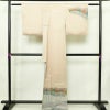 訪問着 正絹 幾何学柄・抽象柄 袷仕立て 身丈167cm 裄丈66.5cm リサイクル着物 着物 フォーマル ベージュ_画像2