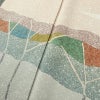 訪問着 正絹 幾何学柄・抽象柄 袷仕立て 身丈167cm 裄丈66.5cm リサイクル着物 着物 フォーマル ベージュ_画像7