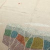 訪問着 正絹 幾何学柄・抽象柄 袷仕立て 身丈167cm 裄丈66.5cm リサイクル着物 着物 フォーマル ベージュ_画像12