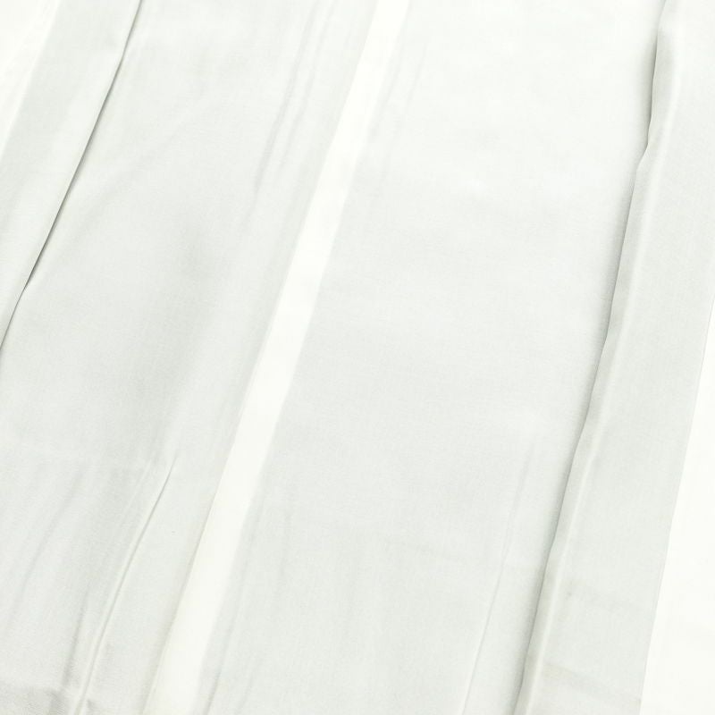 大島紬 証紙あり 正絹 幾何学柄・抽象柄 袷仕立て 身丈161.5cm 裄丈61.5cm リサイクル着物 一部しつけ糸付き 着物 青・紺_画像16