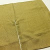 色無地 一つ紋付き 正絹 幾何学柄・抽象柄 袷仕立て 身丈158cm 裄丈65.5cm リサイクル着物 着物 ぼかし お茶会 フォーマル 黄・黄土色_画像13