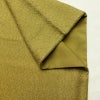 色無地 一つ紋付き 正絹 幾何学柄・抽象柄 袷仕立て 身丈158cm 裄丈65.5cm リサイクル着物 着物 ぼかし お茶会 フォーマル 黄・黄土色_画像14