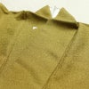 色無地 一つ紋付き 正絹 幾何学柄・抽象柄 袷仕立て 身丈158cm 裄丈65.5cm リサイクル着物 着物 ぼかし お茶会 フォーマル 黄・黄土色_画像18