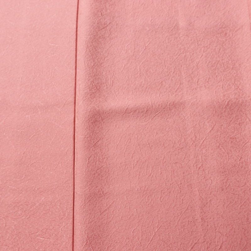 色無地 美品 しつけ糸付き 正絹 その他の柄 袷仕立て 身丈160.5cm 裄丈64.5cm リサイクル着物 着物 お茶会 フォーマル ピンク_画像6