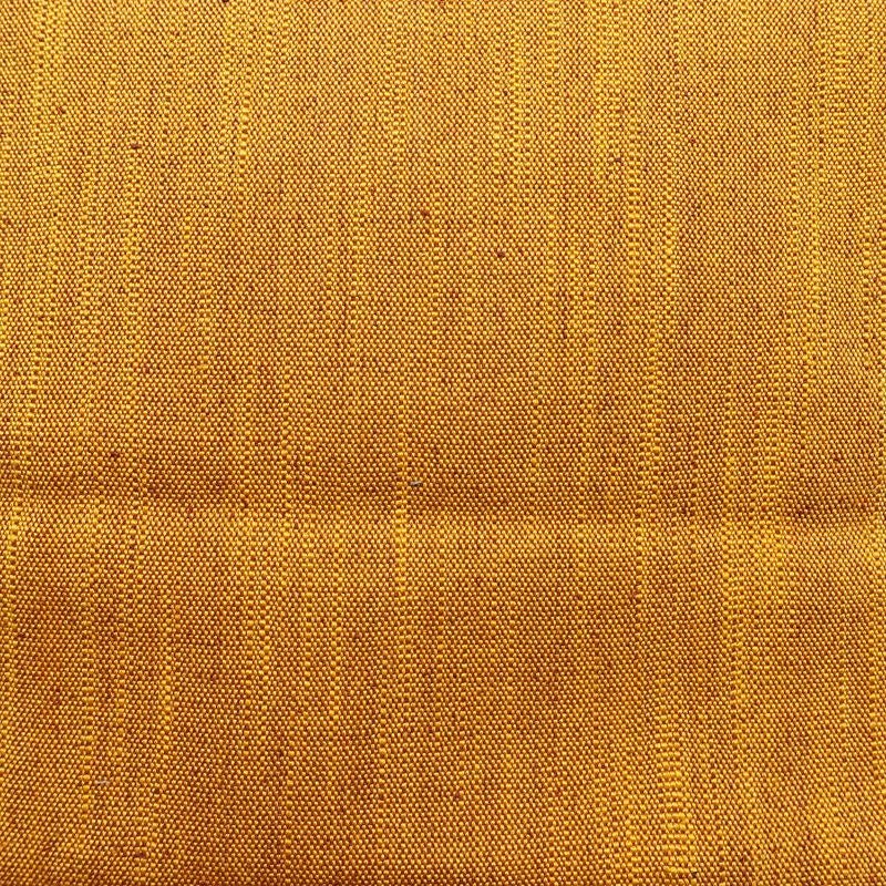 名古屋帯 全通柄 正絹 その他の柄 松葉仕立て なごや帯 リサイクル帯 帯 シンプル 紬地 黄・黄土色_画像2