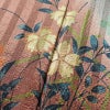 訪問着 美品 しつけ糸付き 正絹 花柄 袷仕立て 身丈161cm 裄丈63.5cm リサイクル着物 着物 箔 金彩 入学式 卒業式 お宮参り フォーマル 桜 多色使い_画像7