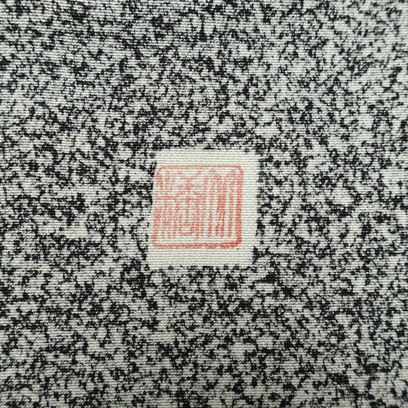 訪問着 美品 落款入り 正絹 風景柄 袷仕立て 身丈159cm 裄丈67cm リサイクル着物 着物 箔 共八掛 銀彩 卒業式 フォーマル グレー_画像14