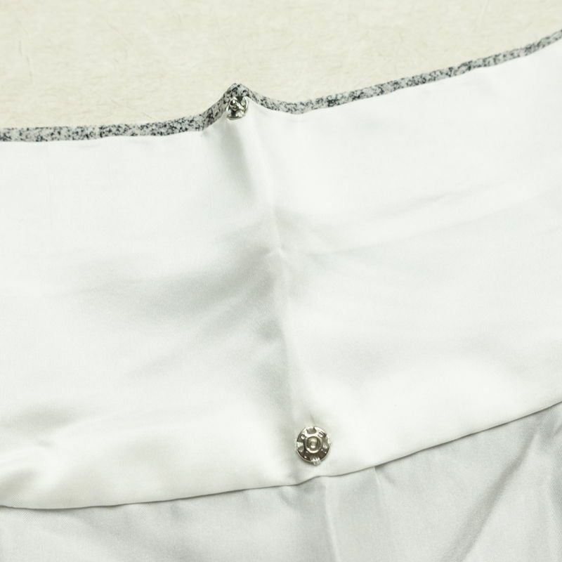 訪問着 美品 落款入り 正絹 風景柄 袷仕立て 身丈159cm 裄丈67cm リサイクル着物 着物 箔 共八掛 銀彩 卒業式 フォーマル グレー_画像21