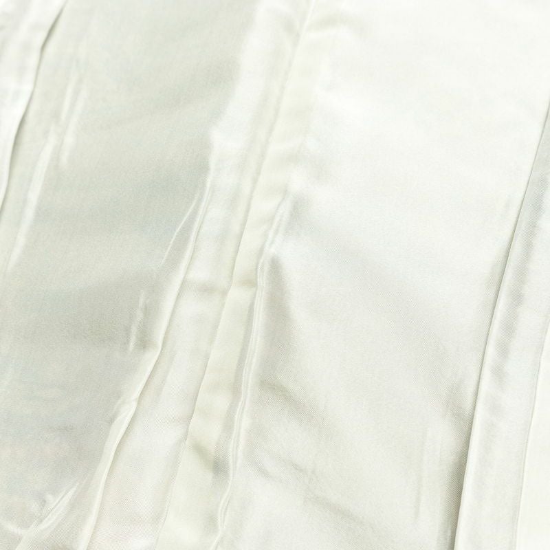 小紋 縮緬 総柄 正絹 風景柄 袷仕立て 身丈149cm 裄丈62.5cm リサイクル着物 着物 黄・黄土色_画像17