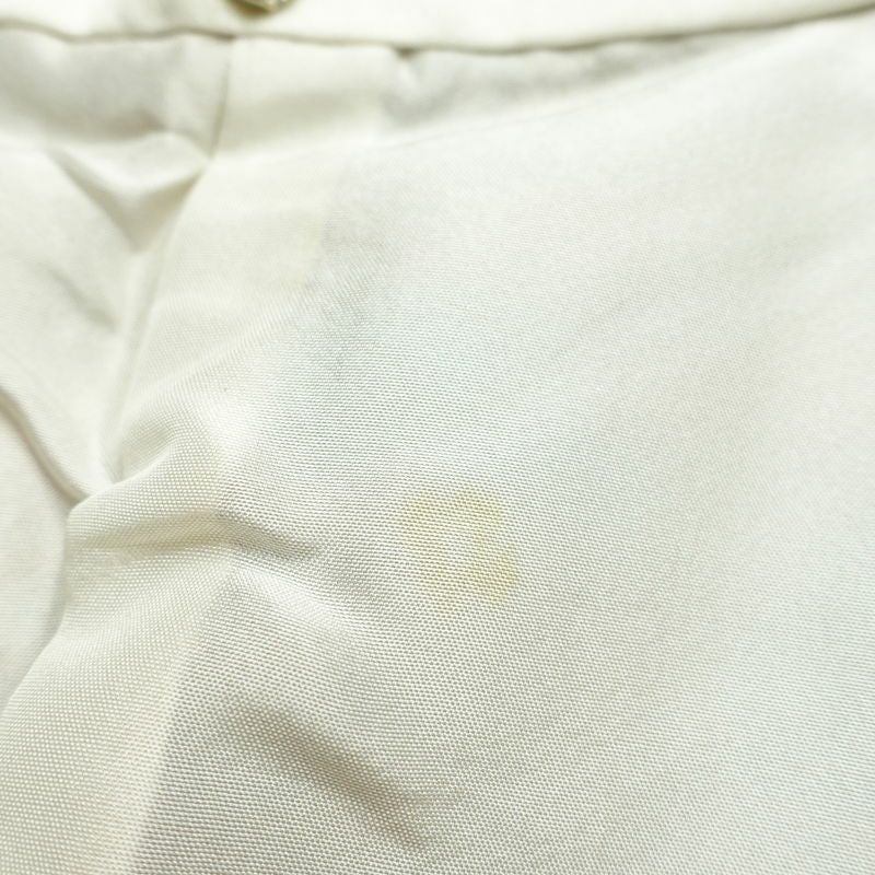 小紋 縮緬 総柄 正絹 風景柄 袷仕立て 身丈149cm 裄丈62.5cm リサイクル着物 着物 黄・黄土色_画像19