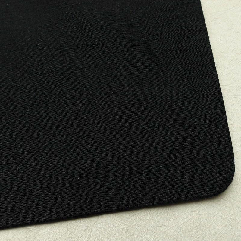 結城紬 本場真綿結城紬 百山亀甲 証紙あり 正絹 亀甲柄 袷仕立て 身丈160cm 裄丈63.5cm リサイクル着物 着物 洒落 黒_画像13