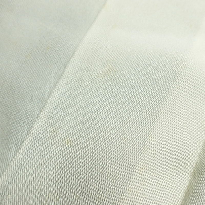 結城紬 本場真綿結城紬 百山亀甲 証紙あり 正絹 亀甲柄 袷仕立て 身丈160cm 裄丈63.5cm リサイクル着物 着物 洒落 黒_画像20