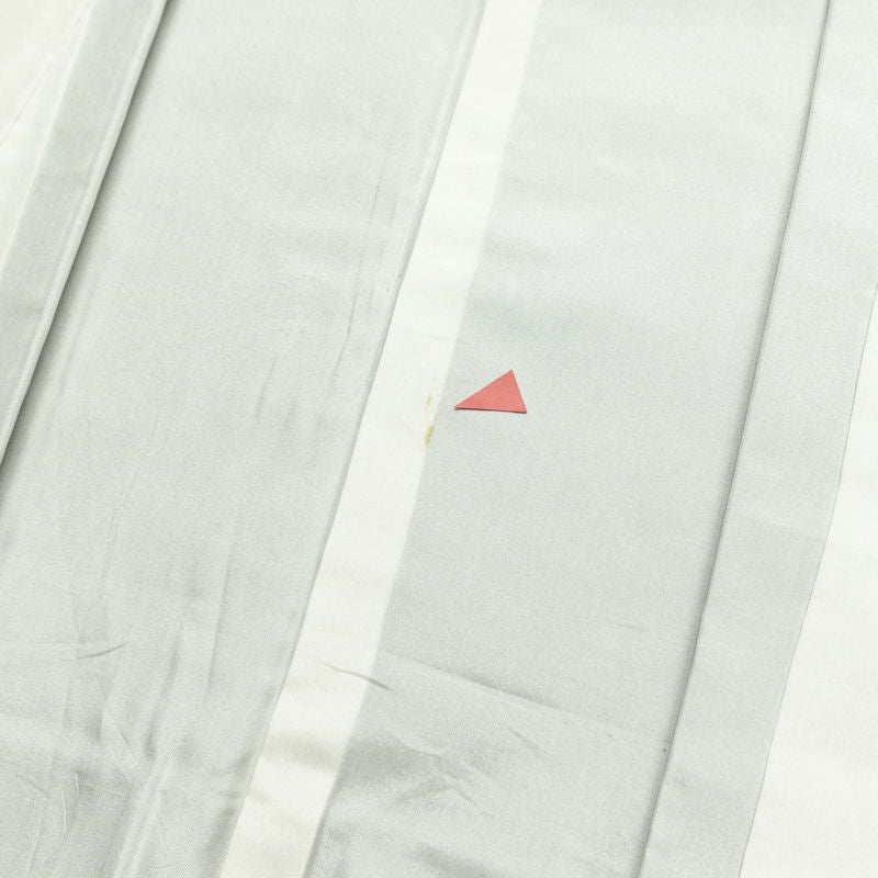 紬 正絹 木の葉・植物柄 袷仕立て 身丈157cm 裄丈65cm リサイクル着物 着物 青・紺_画像19