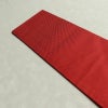 名古屋帯 太鼓柄 良品 正絹 幾何学柄・抽象柄 名古屋仕立て なごや帯 リサイクル帯 帯 シンプル 赤・朱_画像16