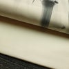 名古屋帯 太鼓柄 落款入り 正絹 木の葉・植物柄 名古屋仕立て なごや帯 リサイクル帯 帯 白_画像7