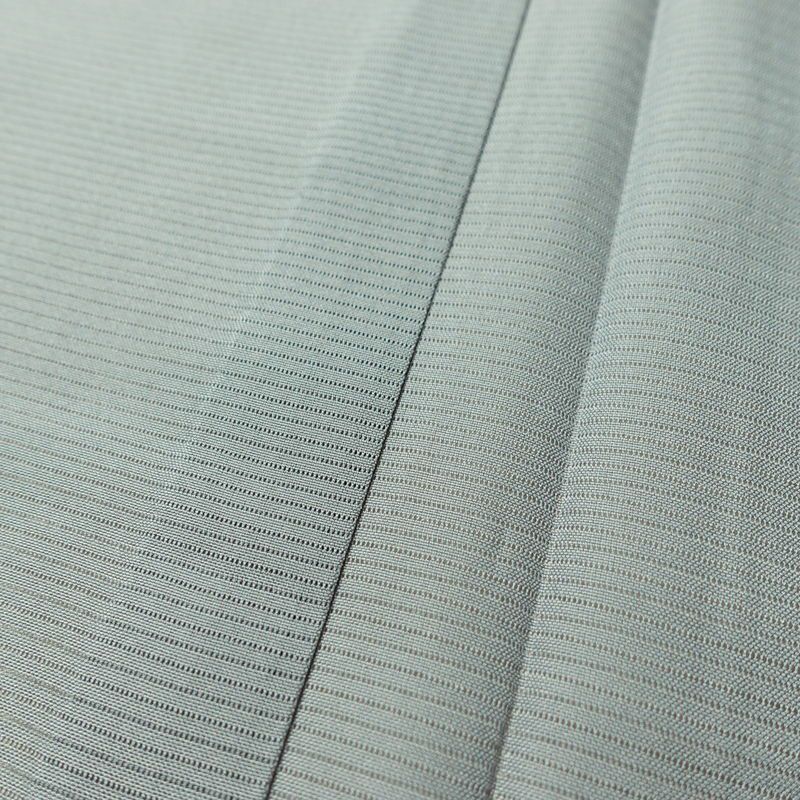 単衣 色無地 絽 良品 しつけ糸付き 夏用 ポリエステル 無地 単衣仕立て 身丈145.5cm 裄丈61.5cm リサイクル着物 着物 お茶会 フォーマル 青・紺_画像9