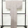 付け下げ ふくれ織 正絹 その他の柄 袷仕立て 身丈164cm 裄丈66cm リサイクル着物 着物 洒落 紫・藤色_画像2