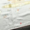訪問着 金駒刺繍 一つ紋付き 正絹 古典柄 袷仕立て 身丈164.5cm 裄丈65cm リサイクル着物 着物 箔 金彩 入学式 卒業式 七五三 お宮参り フォーマル 四季花 菊 ブルーグレー グレー_画像23