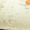 付け下げ 綸子 正絹 花柄 袷仕立て 身丈158cm 裄丈64cm リサイクル着物 着物 入学式 卒業式 七五三 お宮参り フォーマル 菊 クリーム_画像11