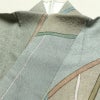 小紋 良品 しつけ糸付き ふくれ織 正絹 幾何学柄・抽象柄 袷仕立て 身丈152cm 裄丈65cm リサイクル着物 着物 多色使い_画像17