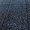 付け下げ しつけ糸付き 縮緬 正絹 古典柄 袷仕立て 身丈156.5cm 裄丈66.5cm リサイクル着物 着物 青・紺_画像5