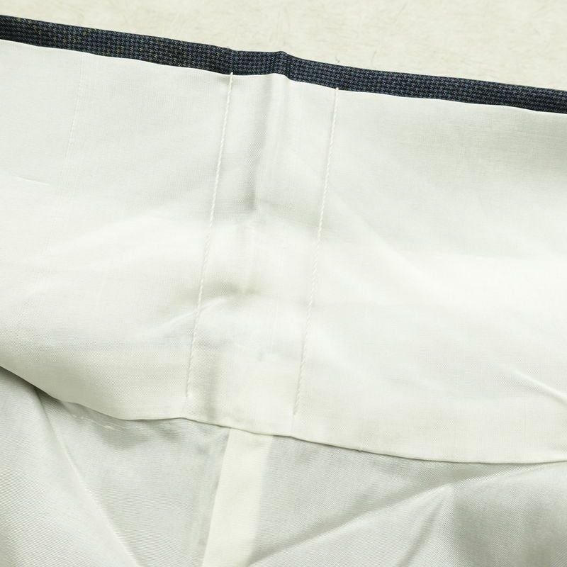 大島紬 証紙なし 正絹 花柄 袷仕立て 身丈161.5cm 裄丈64cm リサイクル着物 着物 青・紺_画像19