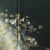 付け下げ 良品 正絹 木の葉・植物柄 袷仕立て 身丈166cm 裄丈68.5cm リサイクル着物 着物 箔 金彩 入学式 卒業式 七五三 フォーマル 緑・うぐいす色_画像6