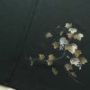 付け下げ 良品 正絹 木の葉・植物柄 袷仕立て 身丈166cm 裄丈68.5cm リサイクル着物 着物 箔 金彩 入学式 卒業式 七五三 フォーマル 緑・うぐいす色_画像13