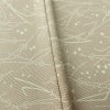 小紋 縮緬 正絹 木の葉・植物柄 袷仕立て 身丈161.5cm 裄丈66cm リサイクル着物 着物 ベージュ_画像8