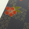 訪問着 良品 縮緬 正絹 花柄 袷仕立て 身丈159.5cm 裄丈65cm リサイクル着物 着物 箔 入学式 卒業式 七五三 お宮参り フォーマル 桜 茶_画像10