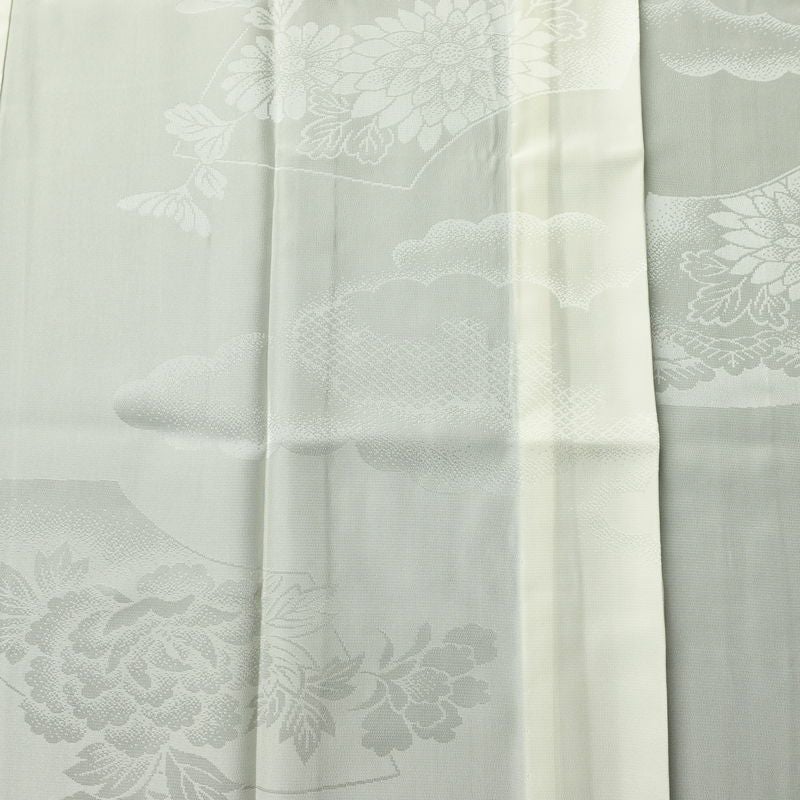 長襦袢 良品 ポリエステル 古典柄 袖無双・胴抜き 身丈131.5cm 裄丈64cm リサイクル着物 着物 フォーマル クリーム_画像6