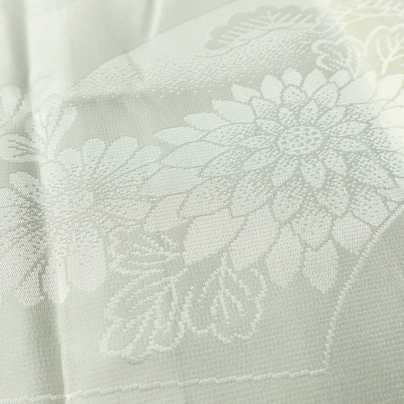 長襦袢 良品 ポリエステル 古典柄 袖無双・胴抜き 身丈131.5cm 裄丈64cm リサイクル着物 着物 フォーマル クリーム_画像7