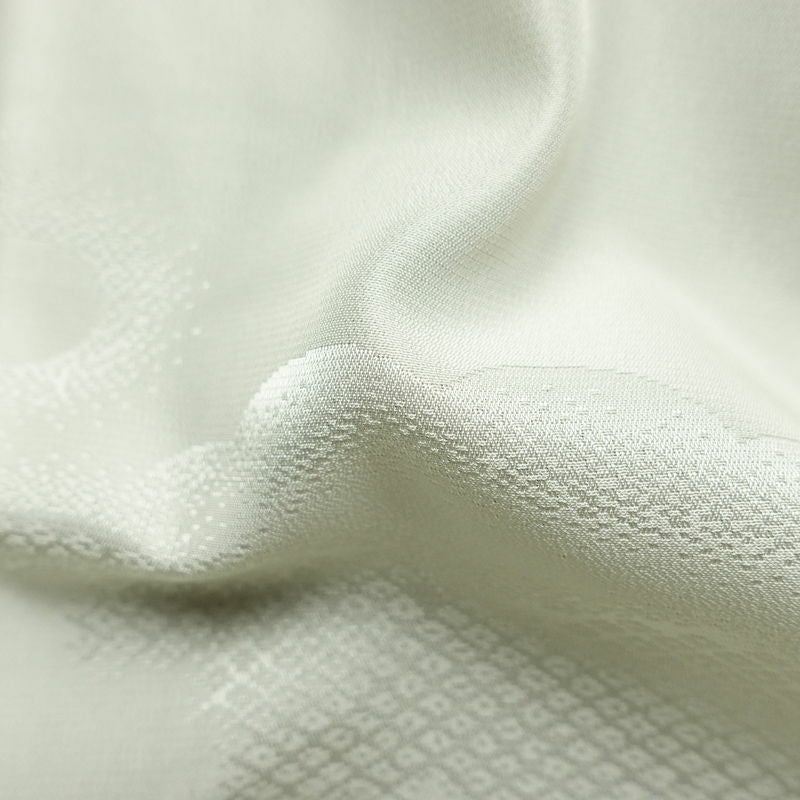 長襦袢 良品 ポリエステル 古典柄 袖無双・胴抜き 身丈131.5cm 裄丈64cm リサイクル着物 着物 フォーマル クリーム_画像21