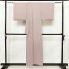 色無地 一つ紋付き 正絹 無地 袷仕立て 身丈152cm 裄丈63.5cm リサイクル着物 着物 お茶会 フォーマル 紫・藤色_画像2