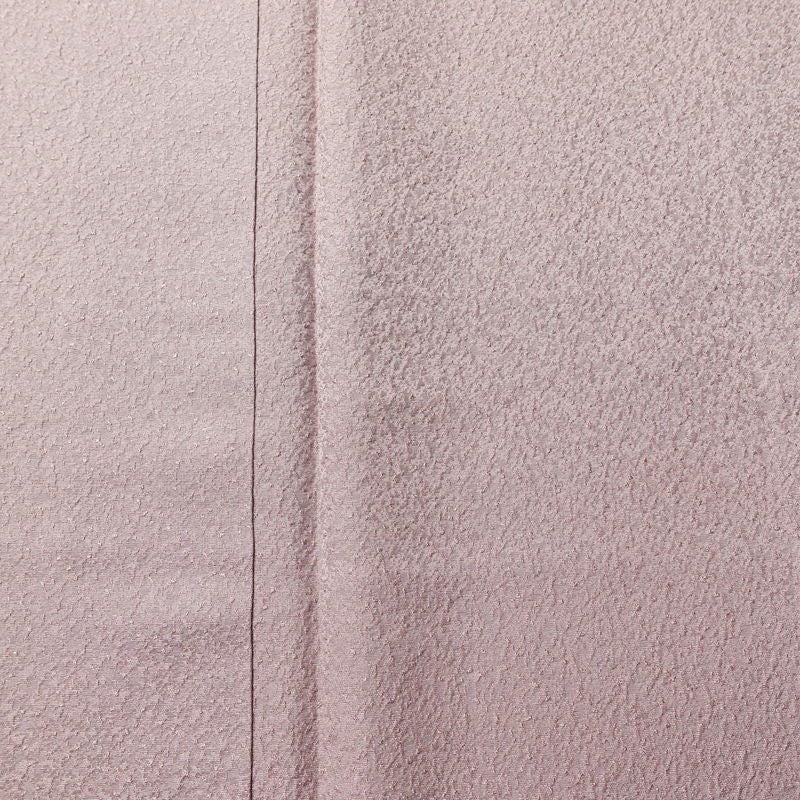 色無地 一つ紋付き 正絹 無地 袷仕立て 身丈152cm 裄丈63.5cm リサイクル着物 着物 お茶会 フォーマル 紫・藤色_画像6